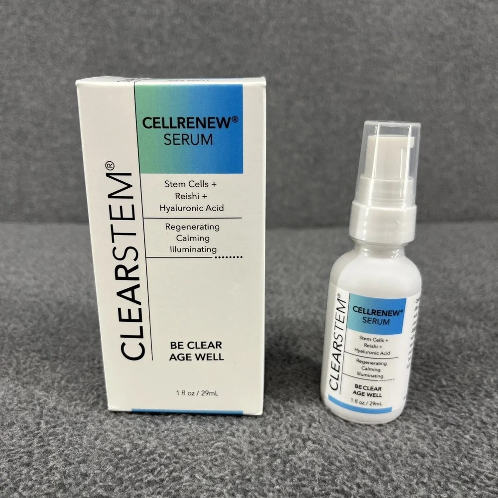 CLEARSTEM Skincare CELLRENEW serum 1 oz New in Box Sealed